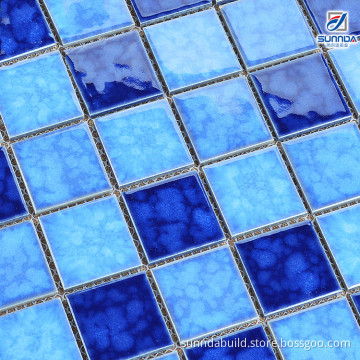 premium water resistant flower marble glazed glass and ceramic mosaic kitchen bathroom tiles